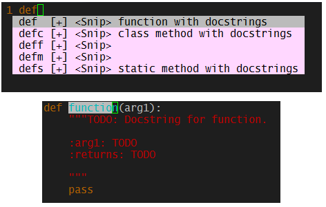 Neovim autocomplete snippets Neovim autocomplete snippets